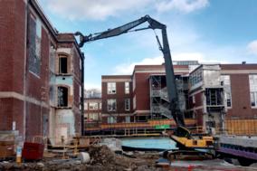 Surgery with a High Reach Excavator